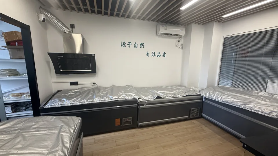 绿源厨公司产品展示区实景